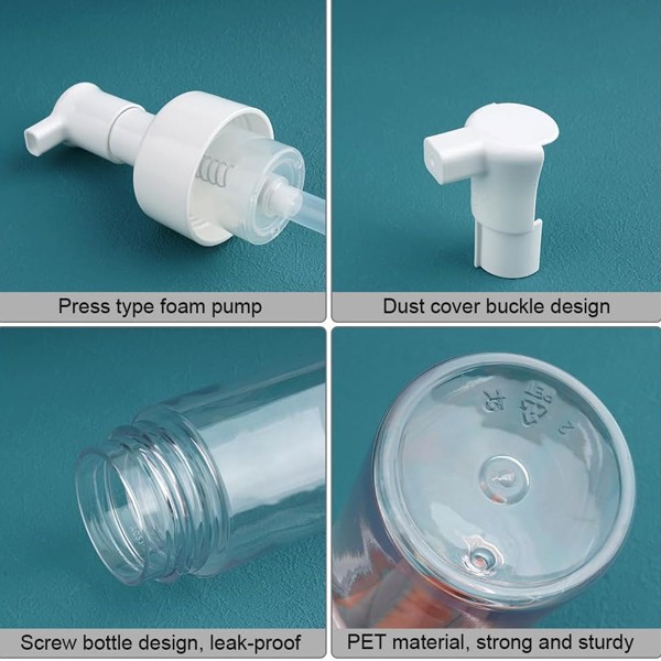 foaming travel bottle